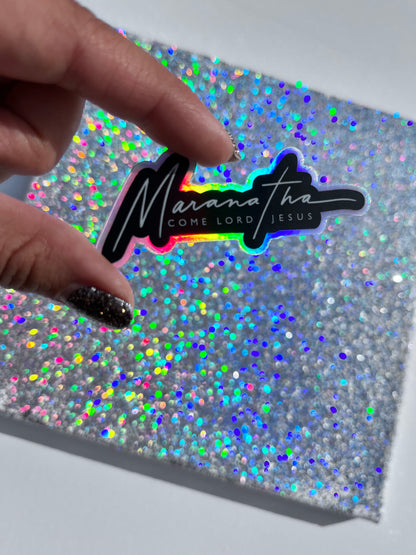 STICKER: Maranatha - Come Lord Jesus