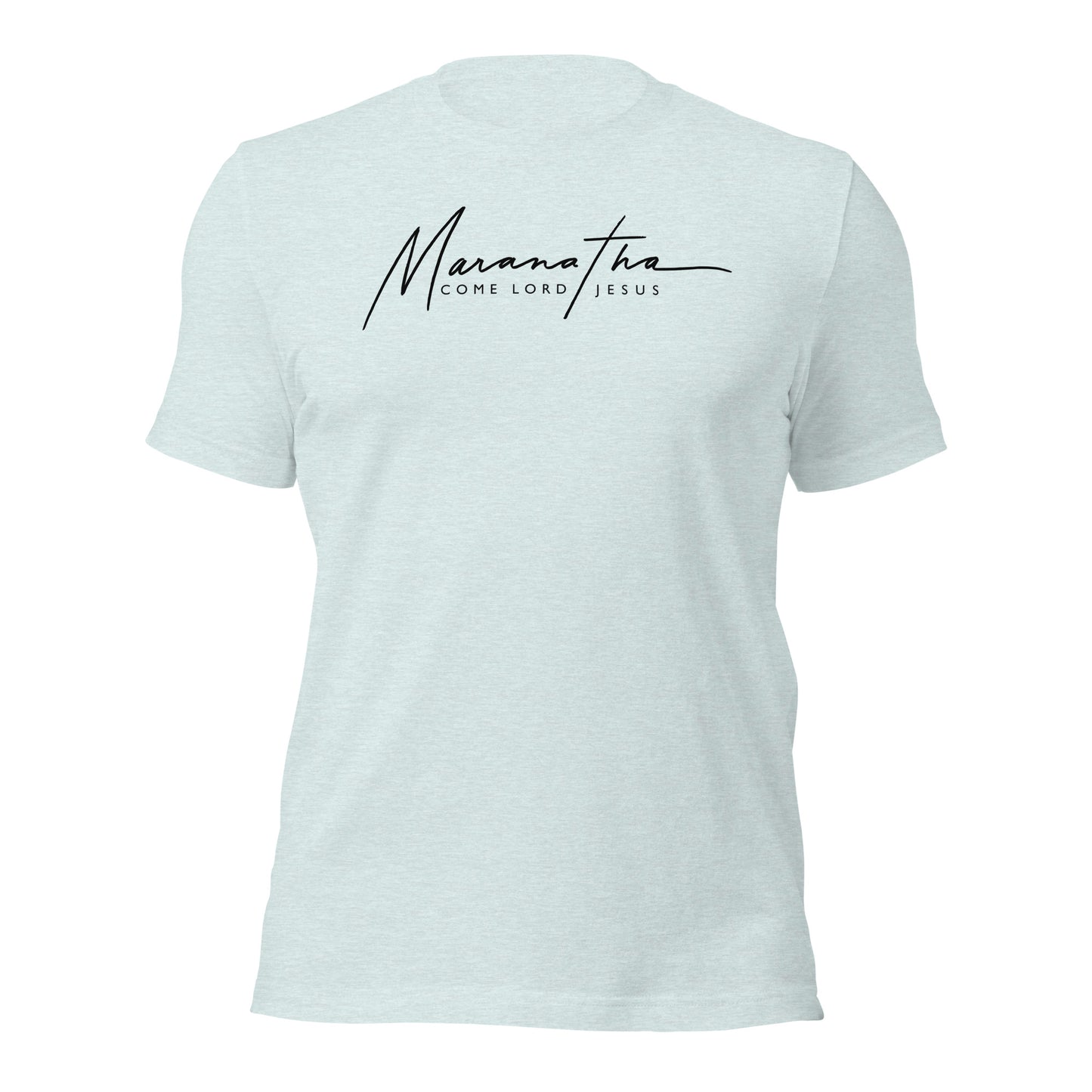 T-SHIRT: Maranatha - Come Lord Jesus (Black Print)