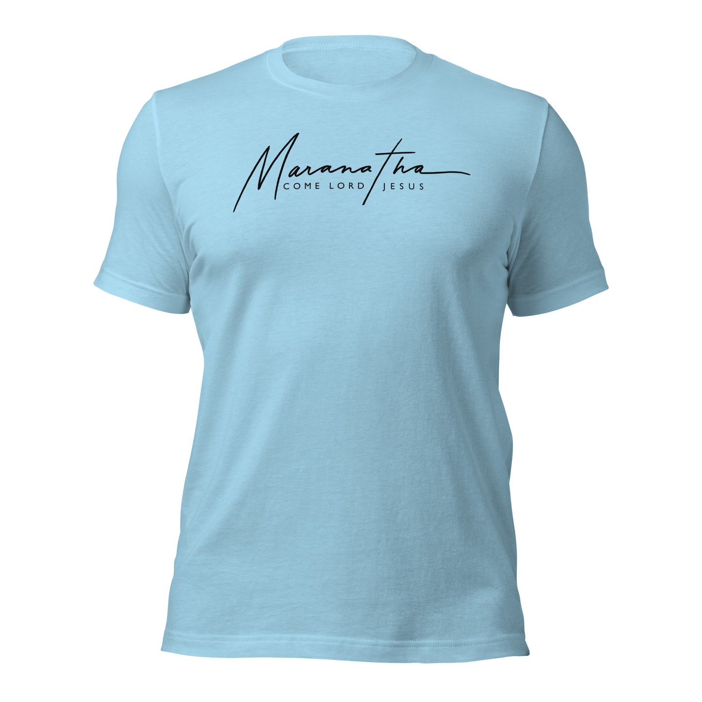 T-SHIRT: Maranatha - Come Lord Jesus (Black Print)